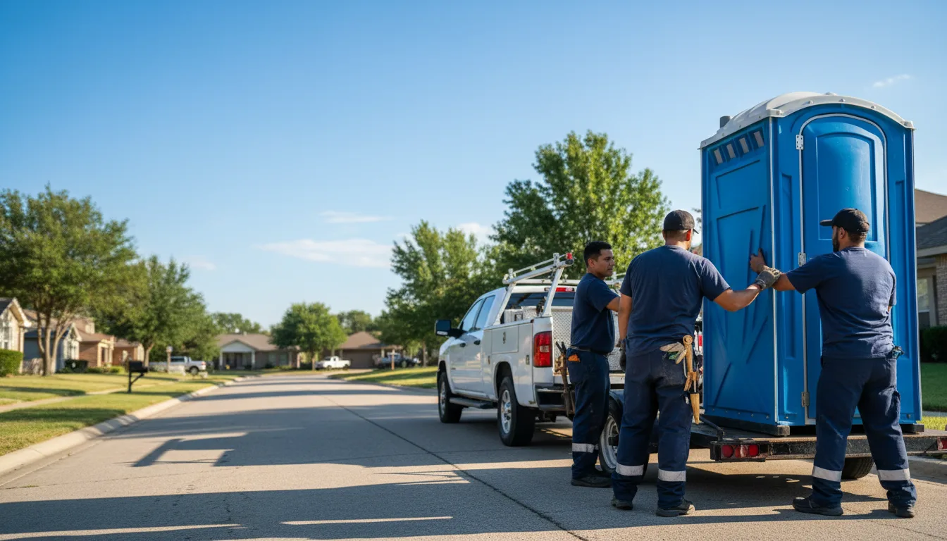 Portable Toilet Rental in Dow, IL near me